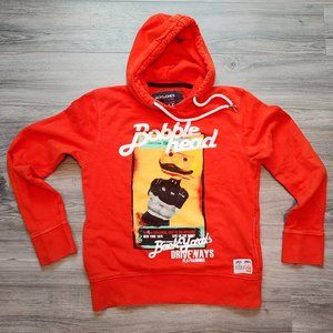 EUC Men's Jack & Jones Jeanswear Denim Collection Hooded Sweatshirt - Small